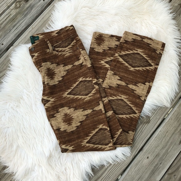 Ralph Lauren Denim - Ralph Lauren Aztec Modern Straight Jeans